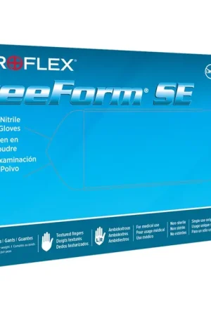Latest Microflex FFS-700-S Freeform SE Nitrile Exam Glove Powder-Free Small Pack of 100