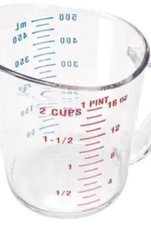 Today Only Measuring Cup 1 PT 135 Clear 3215 for Rubbermaid RUM3215