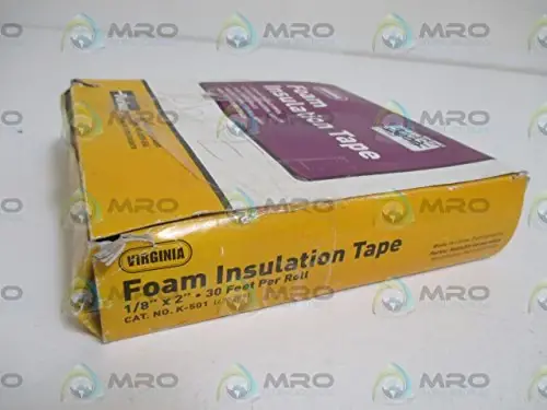 Parker K501 Foam Insulation Tape 1/8 Thick 30 Feet Length x 2 Width Cheap