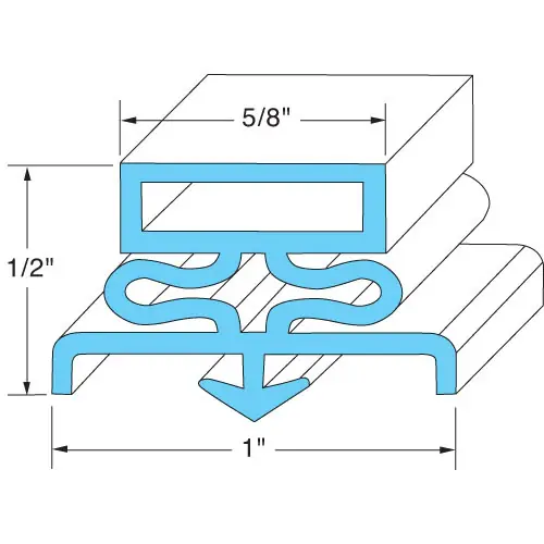 Exclusive Offer DOOR GASKET 9504 for Traulsen TRA9504