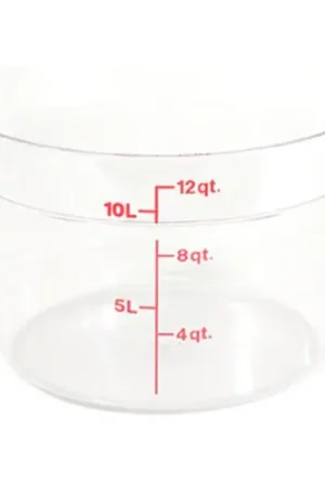New Arrival Container CLR RD 12QT-135 for Cambro RFSCW12-135