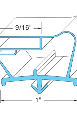 Door Gasket for Perlick PE66237-4 Certified