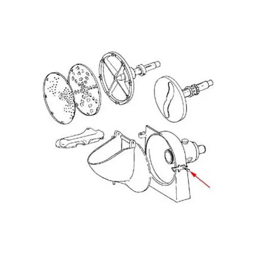 LATCH SCREW for Hobart 00-008917-00001 Genuine