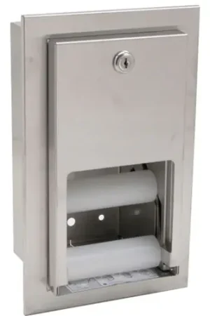 Flash Sale DISPENSER TISSUE RECESSED S S B388 for Bobrick B388