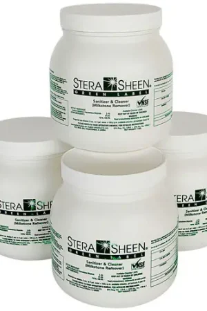 Fresh Stock Cleaner Stera-Sheen Green Label Case of 4 for Electro Freeze 158014