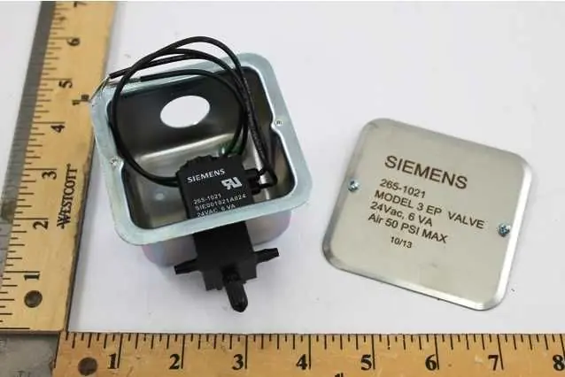 Buy Direct Powers 265-1021 Siemens 3-Way Air Valve 24 Volt