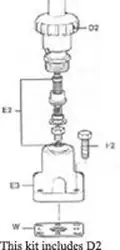 Spirax-Sarco 55437 - 160-220F Temperature Pilot Adjustment Assembly Bargain