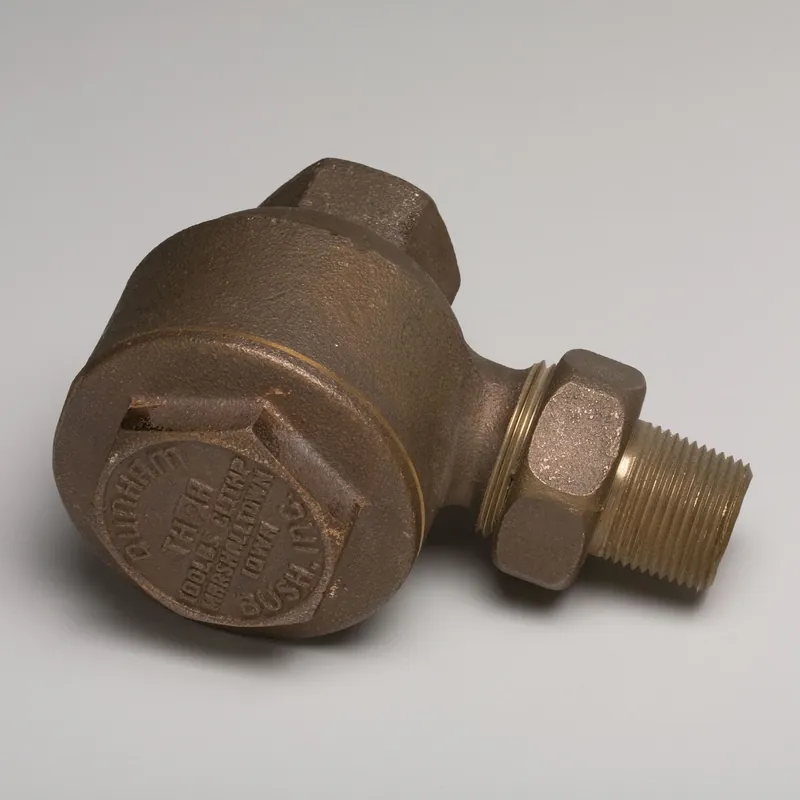 Secure Checkout Mepco D4686 Mepco TH2C - 3/4 Angle Bronze Thermostatic Industrial Trap
