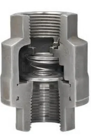Durabla 8371 SCV 1-1/4 in. Stainless Steel NPT Check Valve Express Delivery