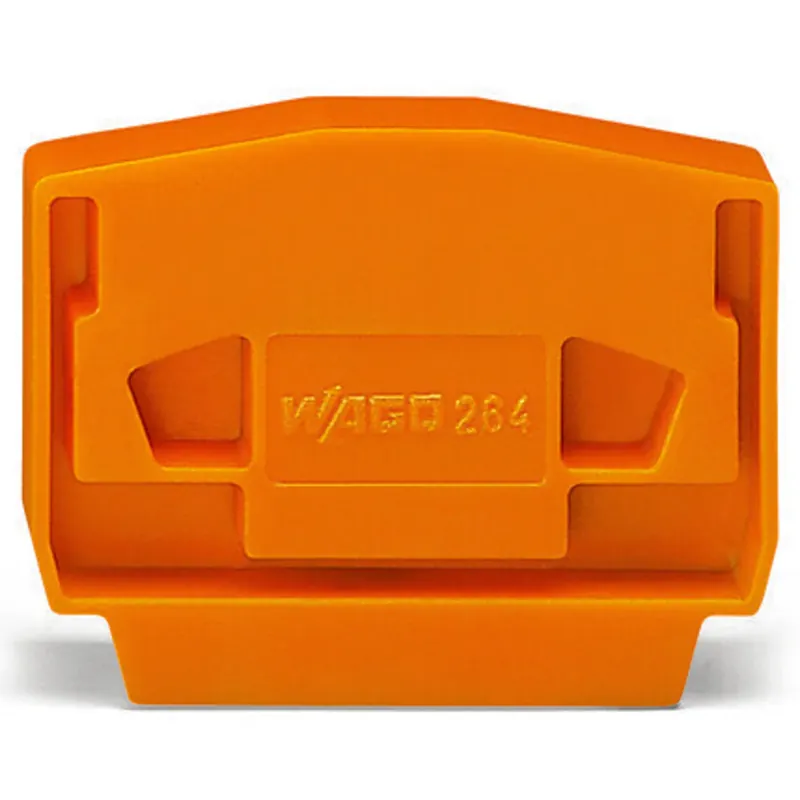 Fresh Stock WAGO 264-368 End and Intermediate Plate - Gray Color - 4mm Width