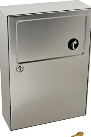 Bobrick B254 15-1/8 in. Surface Mounted Female Napkin Dispenser Factory Price