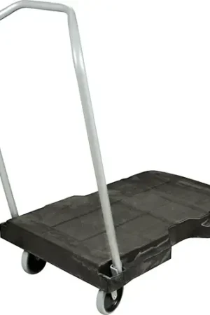 Discount Tripple Trolley Bk Cart Std Duty 5 in Casters for Rubbermaid FG440100BLA