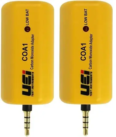 New Arrival UEi Test Instruments COA1 Carbon Monoxide Adapter/App (2)