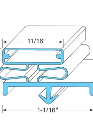 DOOR GASKET 23 1/2 X 32 1/2 for Glastender 06001304 Clearance