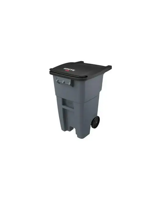 Rubbermaid FG9W2700GRAY Brute Rollout Container 50 gal Clearance