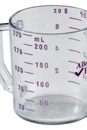 Best Choice 1 cup measuring cup allergen-free 25MCCW-441 for Cambro CAM25MCCW-441