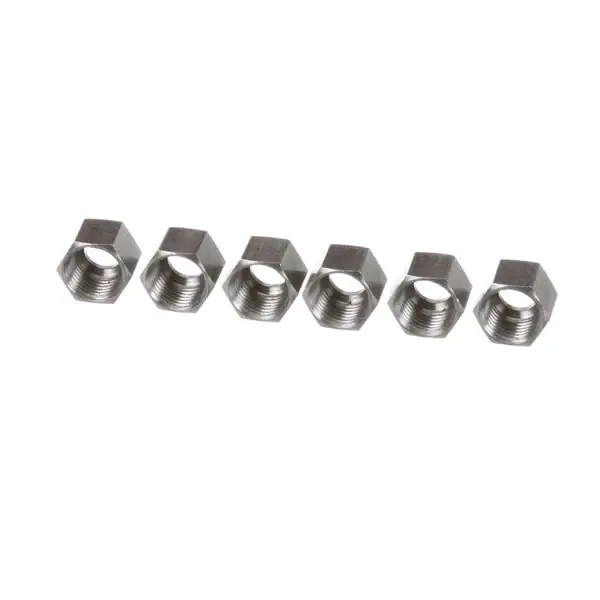 NUT COMPRESSION HEATER PK 6 PS1036-6 for Winston Products Free Returns