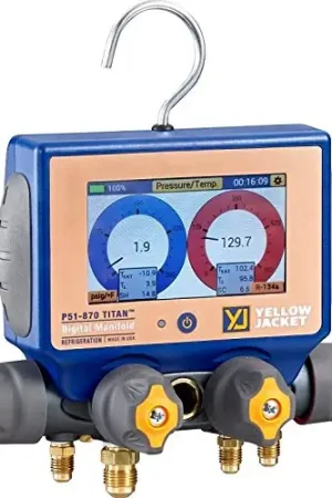 Yellow Jacket P51-870 Titan Digital Charging Manifold with Bluetooth Exclusive Offer