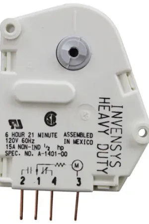 Defrost Timer 120V 15A 6 Hr 25 Min GLS6001397 for Glastender Hassle-Free Returns