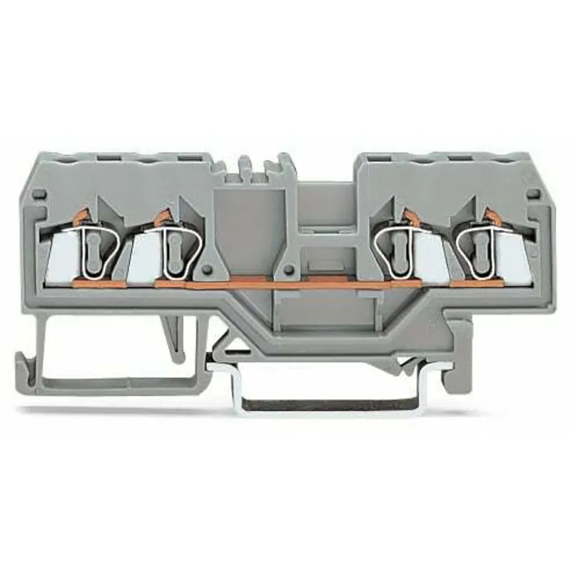 Fresh Stock WAGO 280-835 Feed-Through Terminal Block Orange 1P 4-Wire