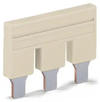Bargain WAGO 2010-404 Insulated Push-In Type Comb-Style Jumper Bar 4-Way 4 Poles 57A