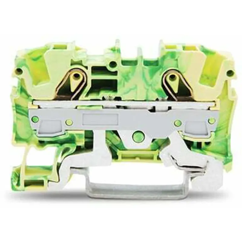 Final Sale WAGO 2006-1207 Ground/Earthing Terminal Block 2-Wires Push-In 6mm2