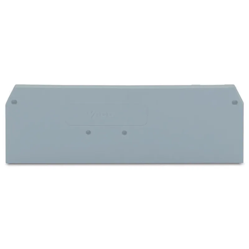 In Demand WAGO 281-334 End and Intermediate Plate 2.5mm Gray