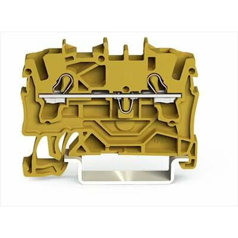 WAGO 2002-1206 Terminal Block Feed-Through 24A Yellow Low Price