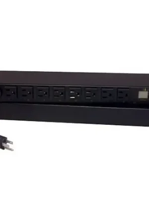 APC AP7900B Rack PDU, Switched, 1U RMS, 15A, 100/120V, NEMA 5-15 Outlets Professional Grade