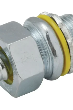 Must Have RACO 3402 Liquidtight Conduit 1/2 Inch Non-Insulated Straight Connector Fitting