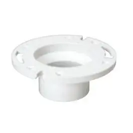 MUEL 05919 PVC DWV Spigot Reducing Closet Flange, 4 x 3 Inch Express Delivery