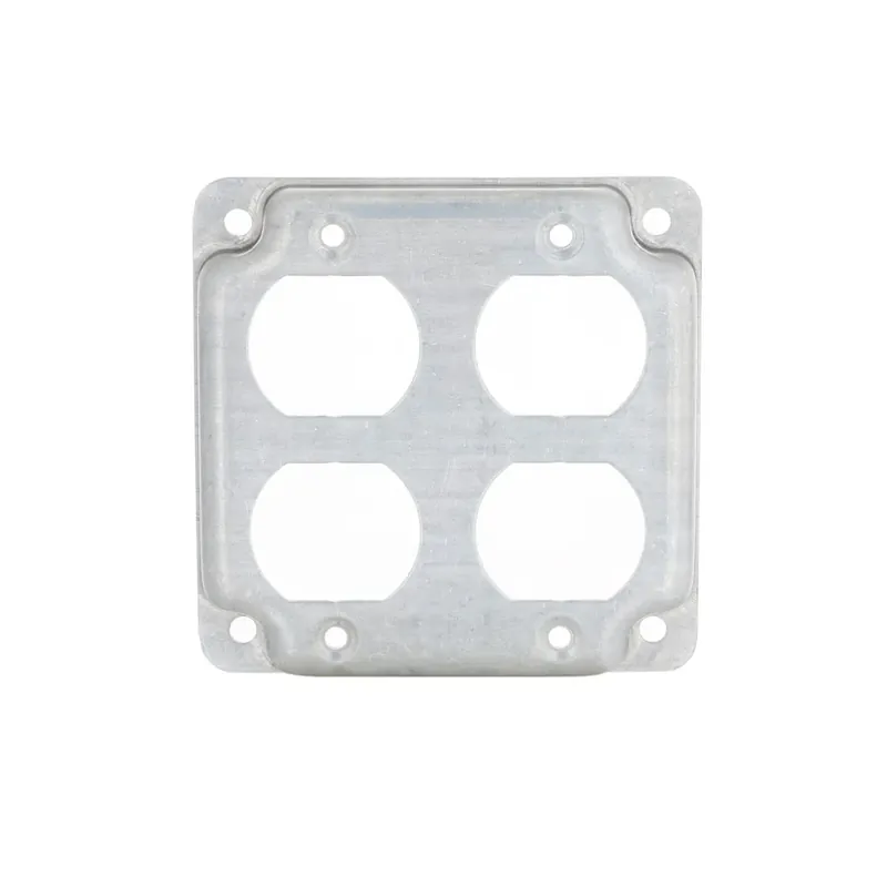 Get Yours Raco 907C Exposed Work Cover 4-1/8 in Square 2 Duplex Receptacle
