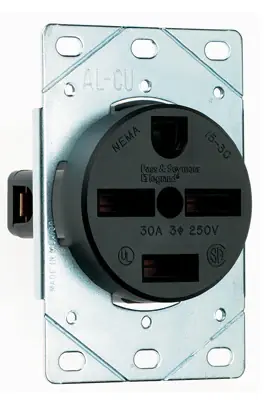 Flash Sale Pass & Seymour 5740 Straight Blade Receptacle 30A 250VAC 3 Pole 4 Wire