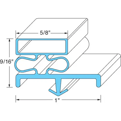 Clearance DOOR GASKET for Glastender GLA06004390
