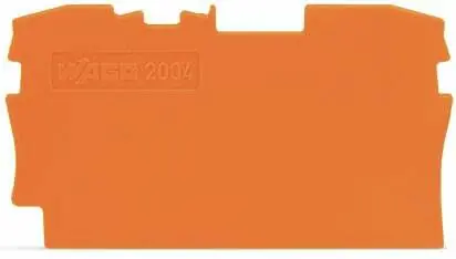 WAGO 2004-1292 End and Intermediate Plate - Topjob S Series - 1mm Width Markdown
