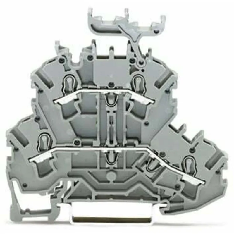 WAGO 2002-2231 Terminal Block Gray 2.5mm2 Push-in Connection Affordable