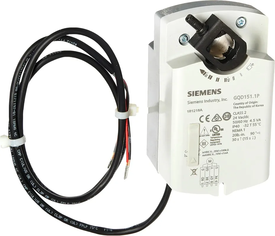 Special Offer SIEMENS GQD151.1P Modulating Damper Actuator 24V