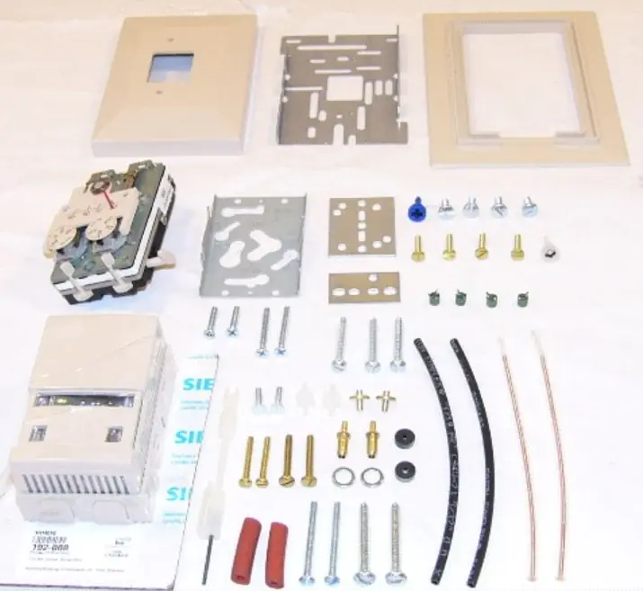 Free Returns Siemens 192-3054 Thermostat Installation Kit