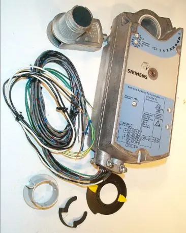 Buy Today Siemens GCA226.1U Spring Return Rotary Damper Actuator 120VAC 160 lb-in