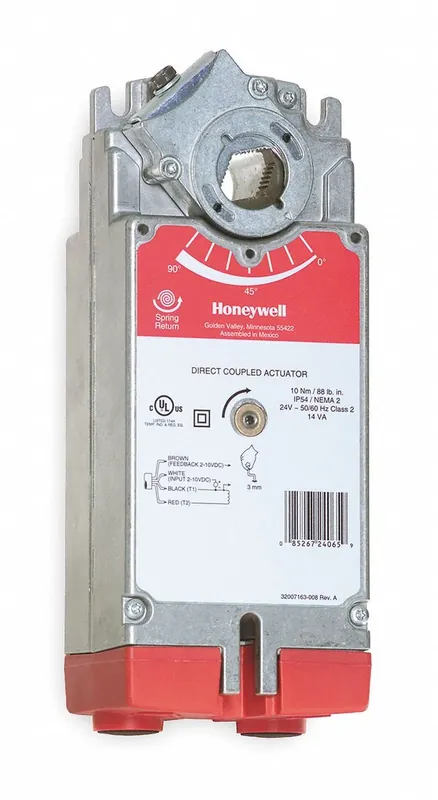 Honeywell MS7520A2007 Electric Actuator 24V Spring Return HVAC Control Premium