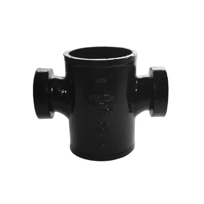 Tyler Pipe 009290 Tapped Sanitary Cross 2 in No-Hub Popular