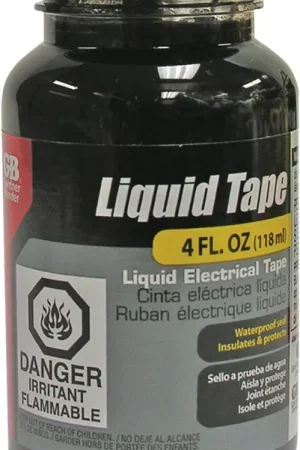 Gardner Bender LTB-400 Liquid Electrical Tape Easy-on (4 Oz Bottle) Replacement MPN Fresh Stock