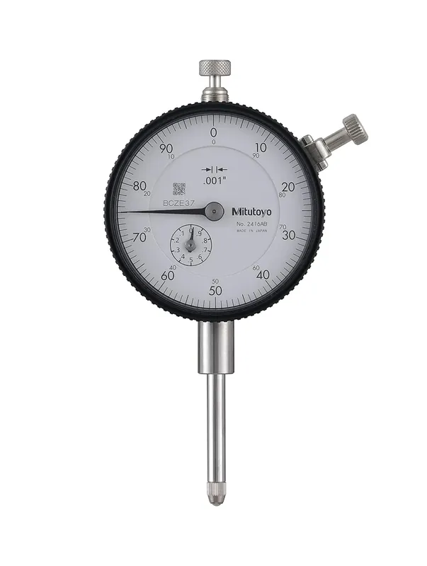 Mitutoyo 2416A Dial Indicator DG .001 Grad, 0-1 Range Latest
