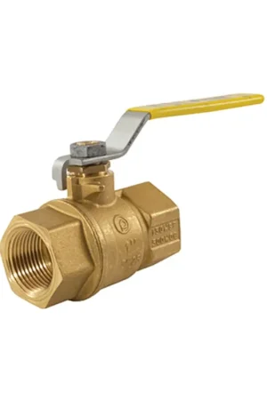 JOMAR 100-705 Full Port, 2 Piece, Threaded Connection, 600 WOG Time-Limited