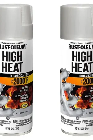Rust-Oleum 248904 Automotive High Heat Spray Paint 12 Ounce Pack of 2 Cheap