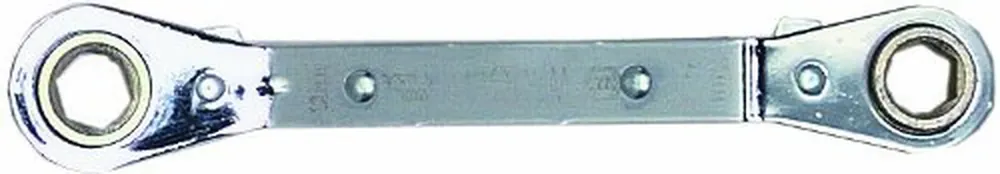Bargain Wright Tool 9434 6 Point Offset Reversible Ratcheting Box Wrench 11mm x 12mm