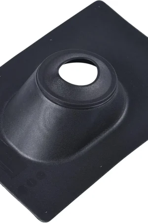 Oatey 11910 Plastic 3 Pipe Diameter Thermo Plastic No-Calk Roof Flashing 11 x 15 Base Luxury