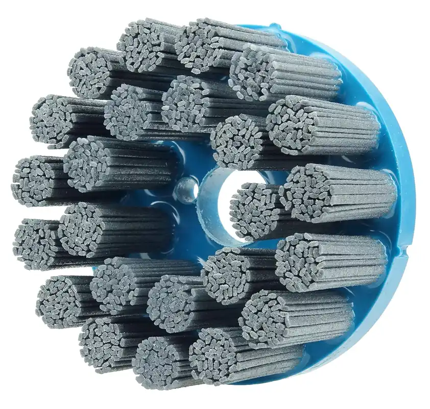 Weiler 85826 4 Nylox Disc Brush Rectangular Filament 80SC Fill 7/8 Arbor Hole Crafted
