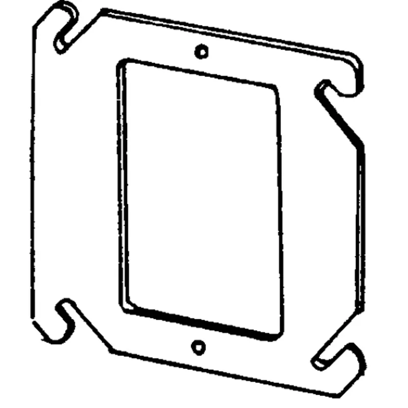 APPOZGCOMM 8468F Square Cover 4 X 4 IN Affordable