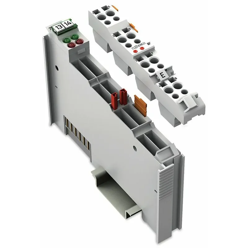 Buy Online WAGO 753-454 Pluggable Analog Input Slice Module - 2AI; 4-20mA; Diff - 2I/O